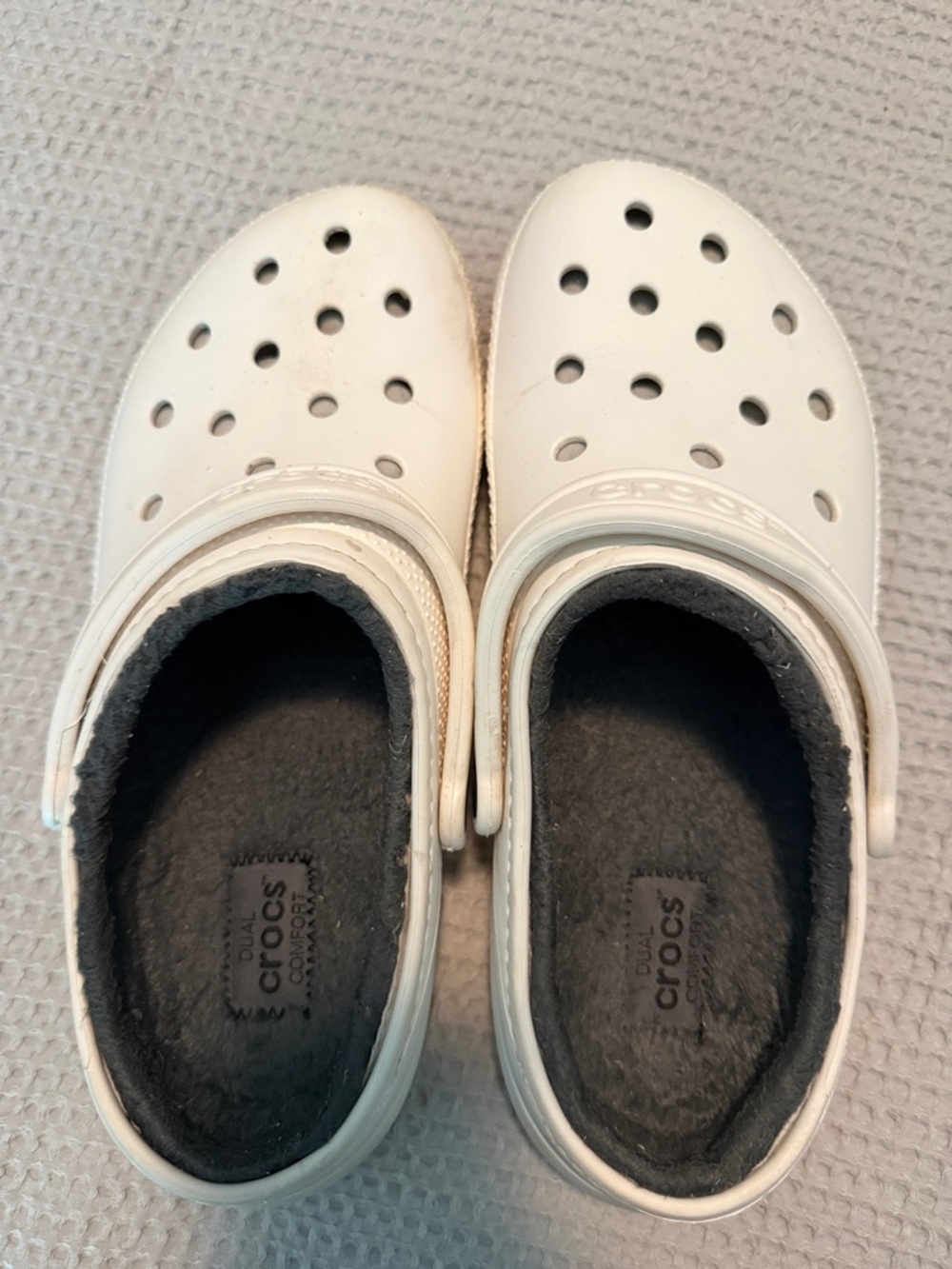 Fur Lined Crocs